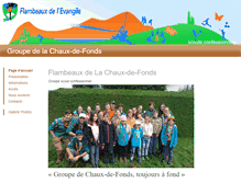 Tablet Screenshot of la-chaux-de-fonds.flambeaux.ch